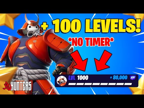 Achieve Quick Level-Ups in Fortnite with No-Timer Map screenshot
