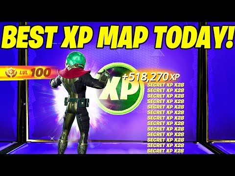 Easiest XP Glitch Map to Level Up Fast in Fortnite screenshot