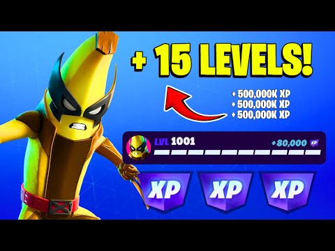Fastest XP Trick in Fortnite Season 4 screenshot