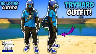 Black joggers modded outfit — GTA 5 Online no-transfer look thumbnail