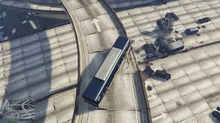 Explosive GTA 5 Glitch: NPCs Cascade Off Overpass thumbnail