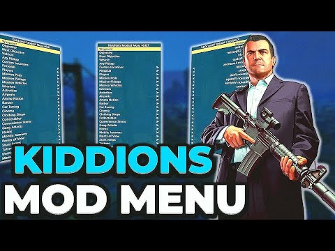 Free GTA Kiddions Mod Menu 2024 | God Mode, Money Spawn, and More screenshot