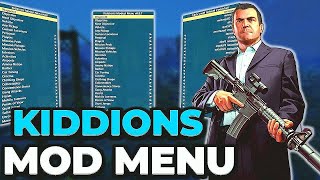 Free GTA Kiddions Mod Menu 2024 | God Mode, Money Spawn, and More thumbnail