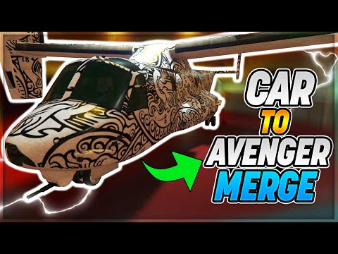 GTA 5 Car to Avenger Merge Tutorial screenshot