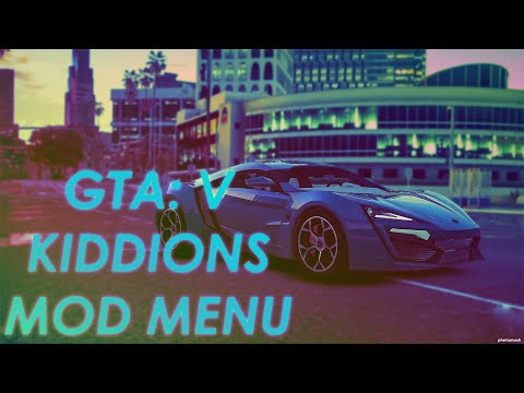 GTA 5 Kiddions Mod Menu 2024 | Undetected Free Download for PC screenshot