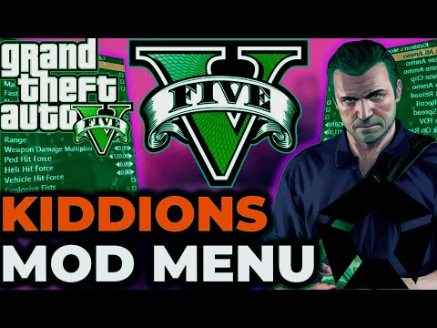 GTA 5 Kiddions Mod Menu [FREE] 2024 | Best GTA V Glitch Menu Download screenshot