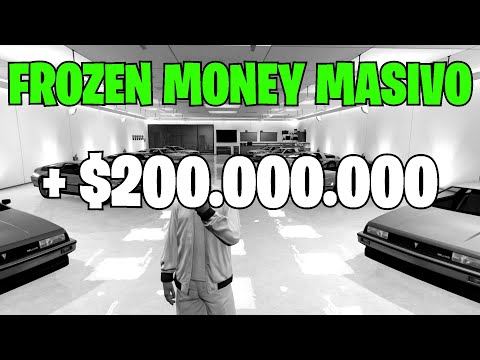 Massive Frozen Money System for GTA 5 Online screenshot