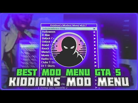MOD Menu for GTA 5 Online 2024 | Kiddions Modest Menu Download screenshot
