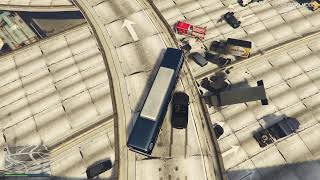 Overpass Chaos: NPCs Explode in GTA 5 Glitch thumbnail