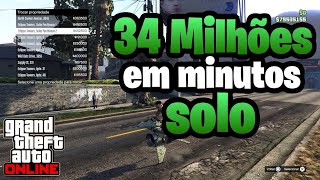 Solo Fortune: 34 Million in Minutes with GTA 5 Glitch thumbnail