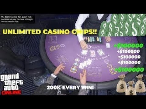 Unlimited Casino Chips Glitch in GTA 5 Online screenshot