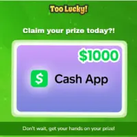 TooLucky: 1000USD CashApp