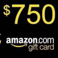 $750 amazon Gift Card 