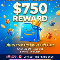 $750 Amazon Gift Card