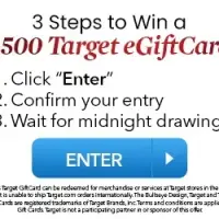 Win a $500 Target eGift Card! Image