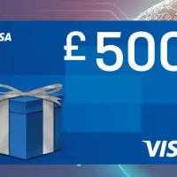 Visa 500GBP Giftcard