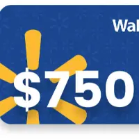 Walmart $750 Gift Card Image