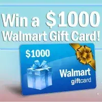 $1000 Walmart Gift Card