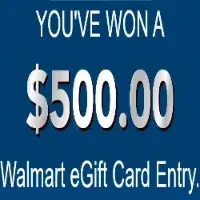 Enter Daily: Win $500 Walmart Image