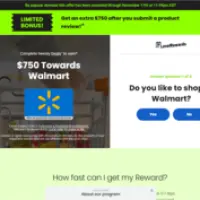 Earn $750 Walmart Gift Card