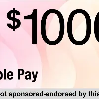 Claim $1,000 on Apple Pay Today