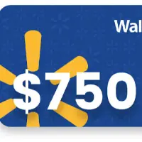 $750 Walmart giftcard