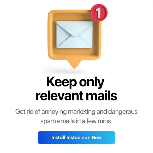 Instaclean: Quick Email Organizer
