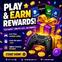     Play & Earn Rewards 