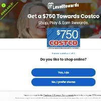 Costco FREE Reward $750 
