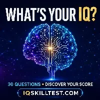 Complete a 30-Question IQ Test and 