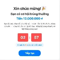 Bạn đã thắng 12tr