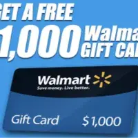 $1000 Walmart Gift card