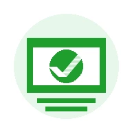 ACH bank transfer icon
