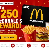 McDonalds Gift $250