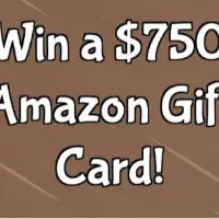 Win a $750 Amazon Gift Card!