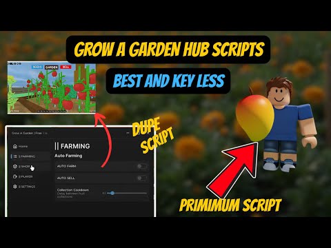 2025 Grow a Garden Script with Auto Features and Codes screenshot