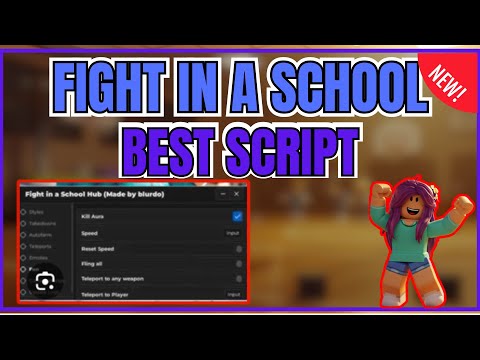 2025 School Fight Script for Teleport and Auto Attacks screenshot
