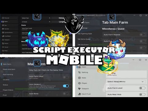 2025 Top Script for Blox Fruits with AutoFarm & Executor screenshot