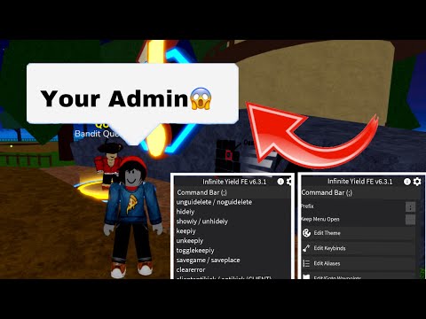 500+ Commands Admin Script for Roblox with Infinite Yield screenshot