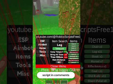 99 Nights in the Forest - Ultimate Script GUI 2025 screenshot