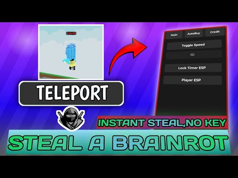 Advanced Brainrot Script with Speed Boost screenshot