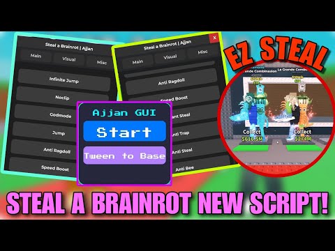 Ajjan Hub Script for Brainrot Excellence screenshot