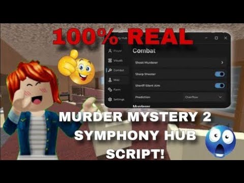 Best MM2 Script - Symphony Hub Direct Script Link screenshot