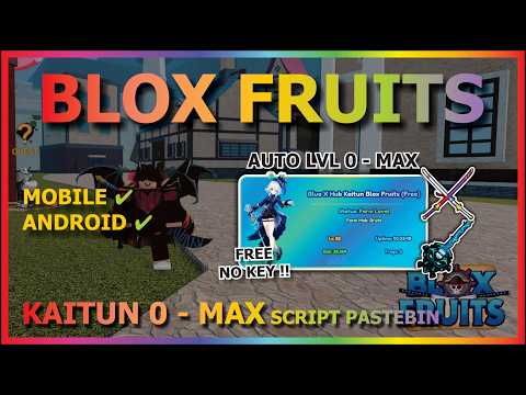 Blox Fruits No Key Script for Auto Farm and Full Kaitun screenshot