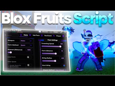 Blox Fruits Script for Easter Update with Auto Farm and Raid Tools screenshot