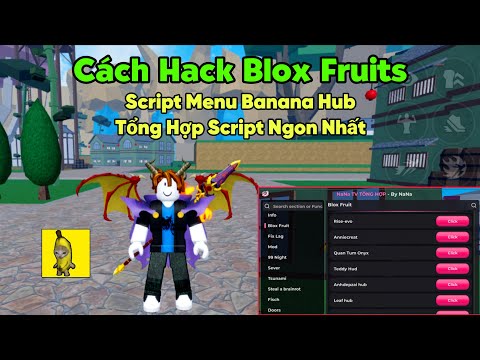 How to Use Banana Hub for Blox Fruits on Delta X VNG screenshot