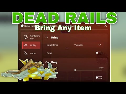 Dead Rails Script: Efficient Gold Gathering screenshot
