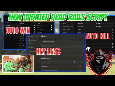 Dead Rails Script GUI with Auto Features screenshot