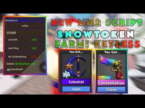 Free Celestial MM2 TokenSnow AutoFarm Script screenshot