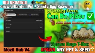 Grow a Garden Big Update: Pet & Seed Spawner thumbnail